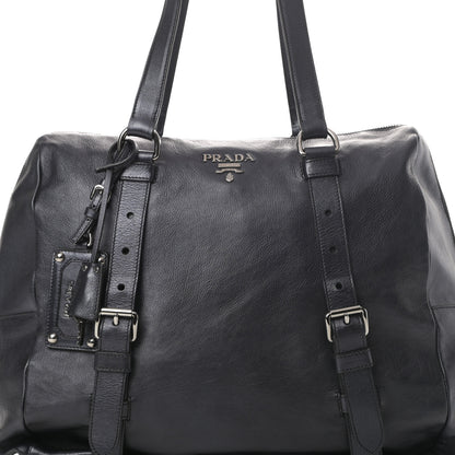 Prada Vitellino Mordo Shoulder Bag Anthracite 9 of 11