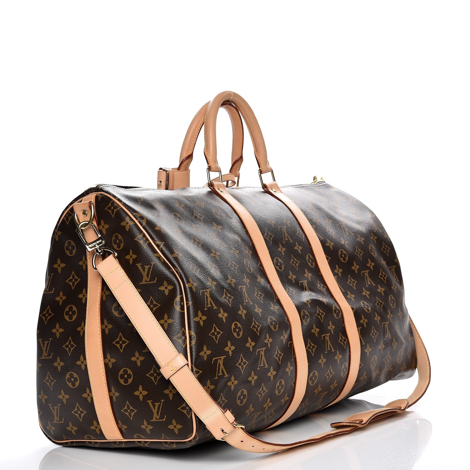 Louis Vuitton Monogram Keepall Bandouliere 55 4 of 8