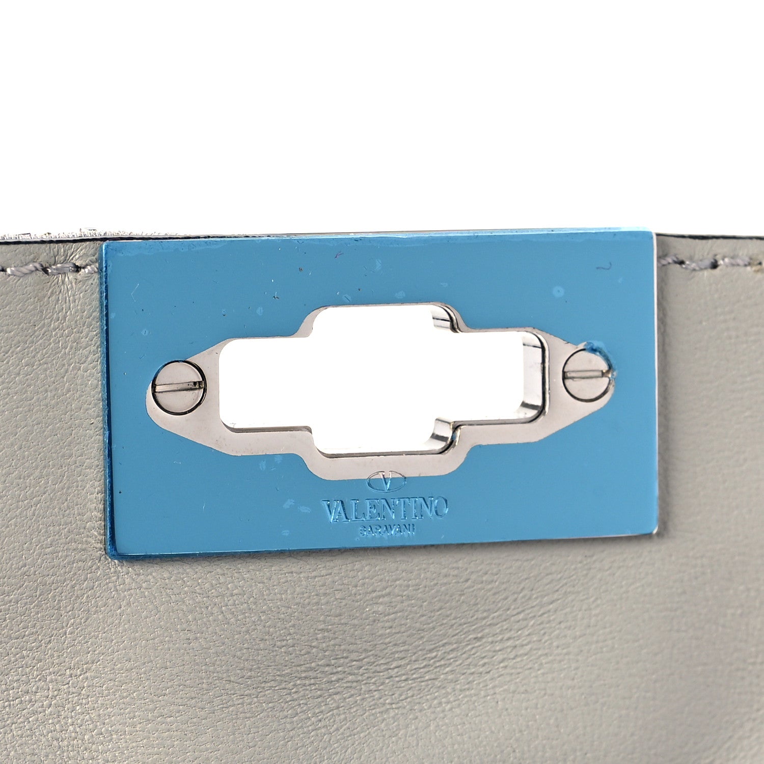 Valentino Garavani Beaded Micro Rockstud Spike It Shoulder Bag Silver 12 of 14