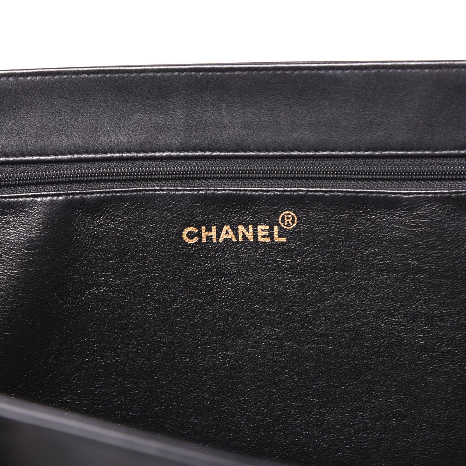 Chanel Lambskin CC Tote Black 9 of 12