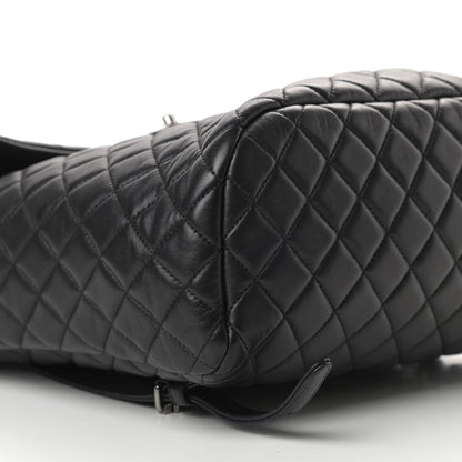 Chanel Lambskin Quilted Large Urban Spirit Backpack Black 9 of 14