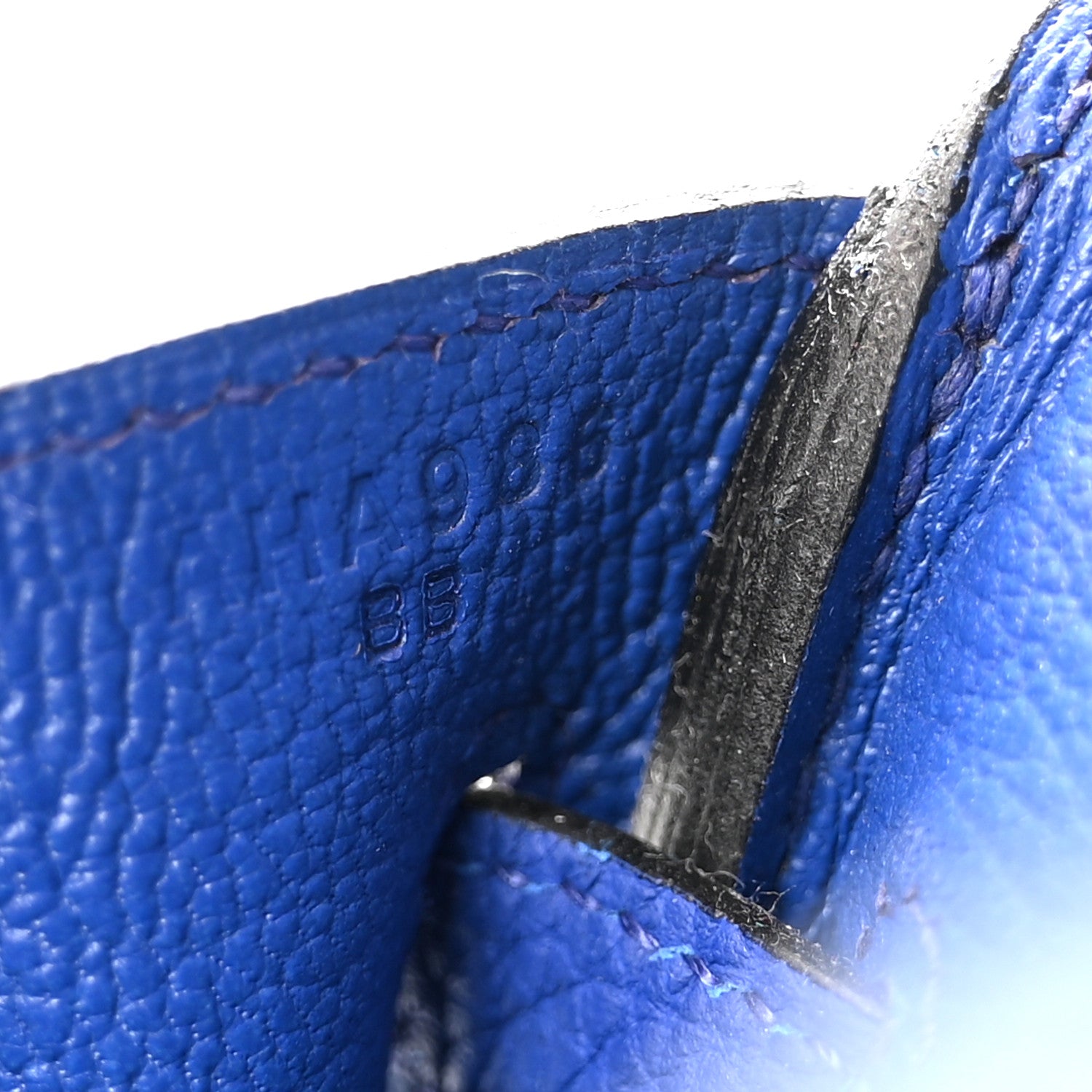 Hermes Togo Birkin 25 Bleu Electrique 6 of 11