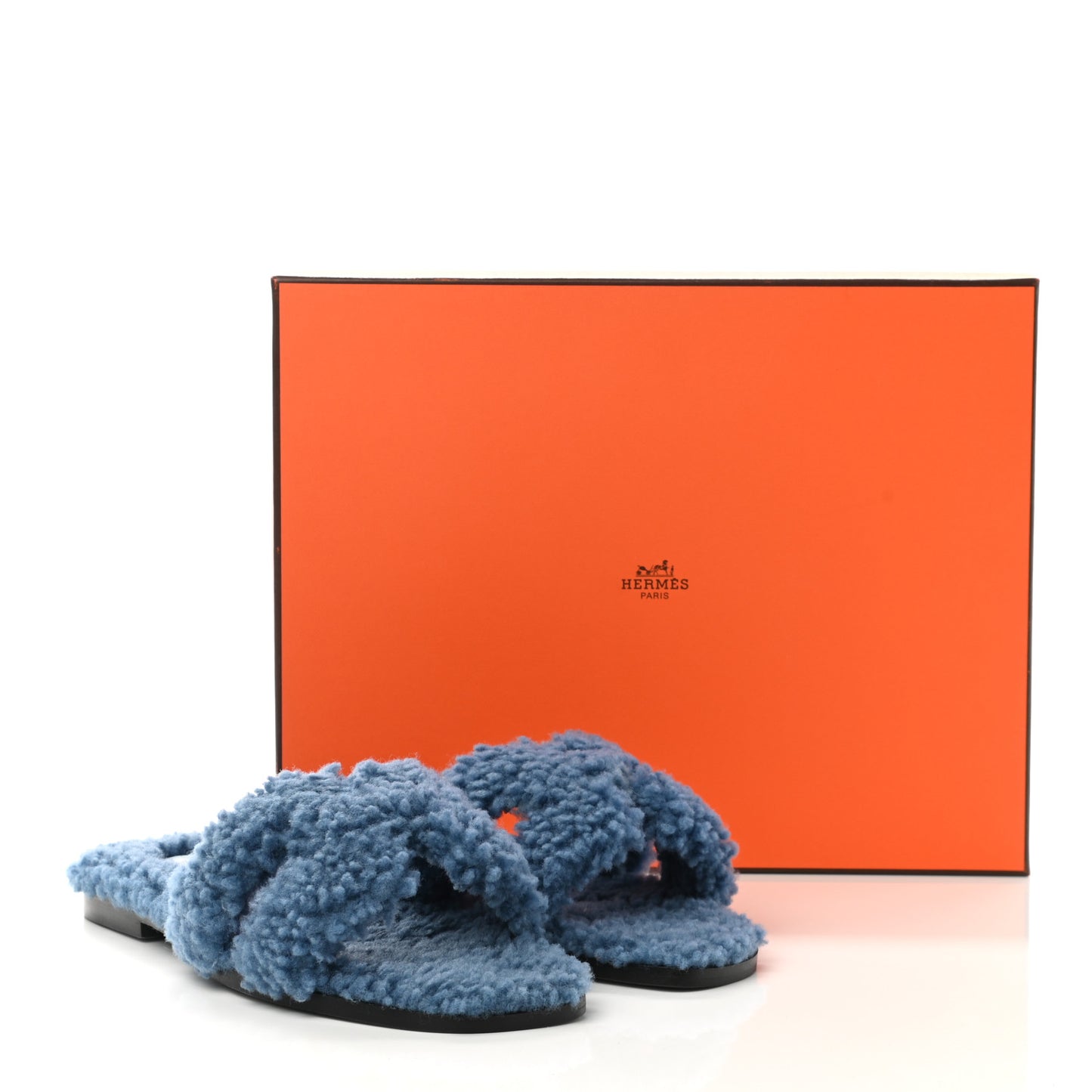 Woolskin Oran Sandals 37.5 Bleu