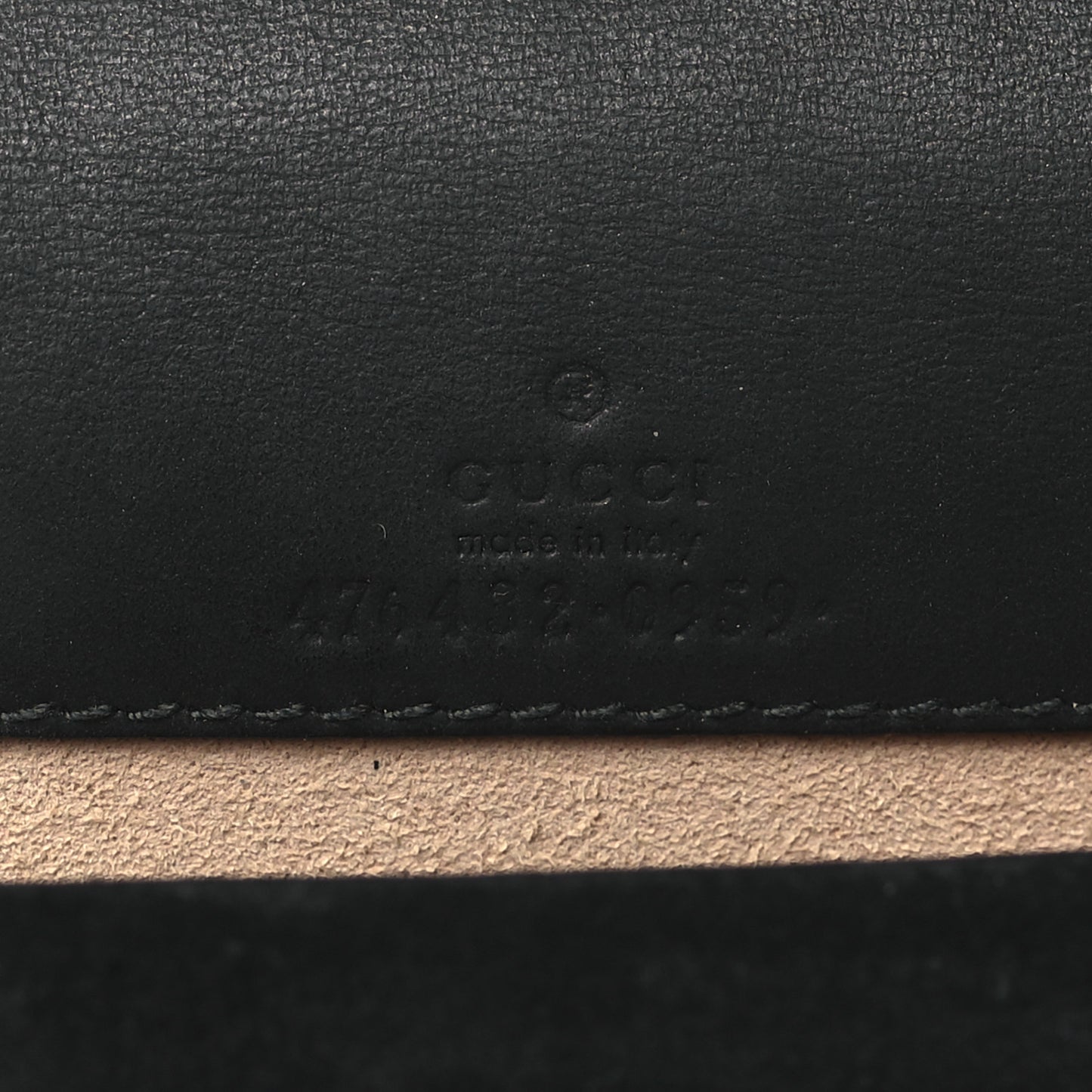 GG Supreme Monogram Super Mini Dionysus Shoulder Bag Black
