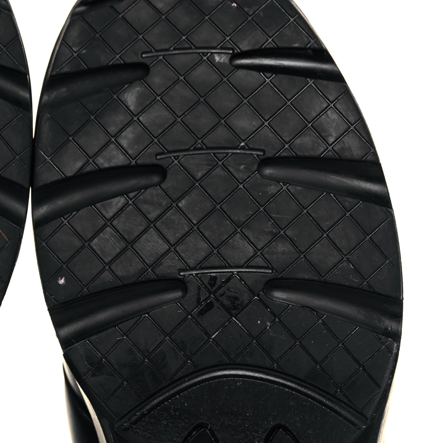 Chanel Calfskin Tweed Womens Sneakers 37 Black 8 of 10