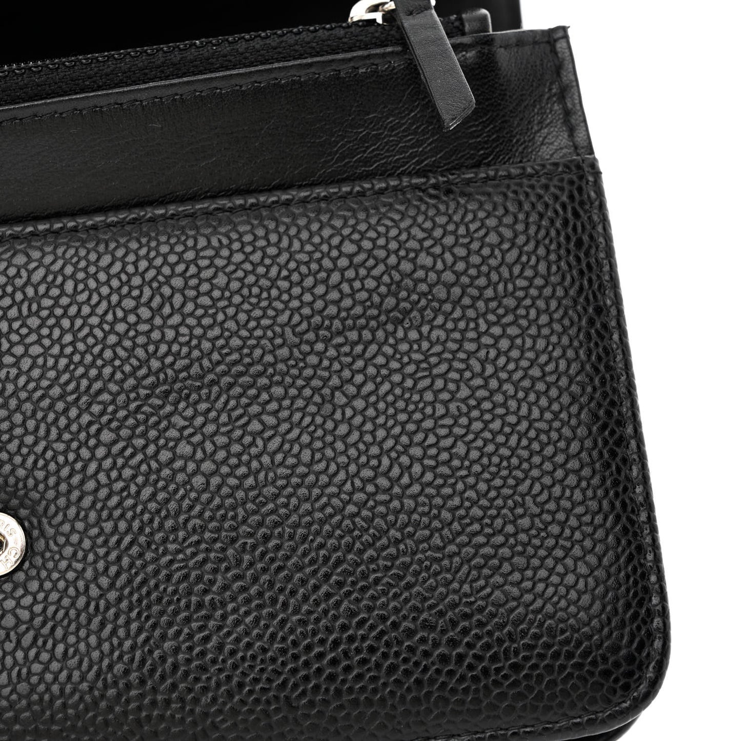 Caviar Timeless CC Wallet on Chain WOC Black