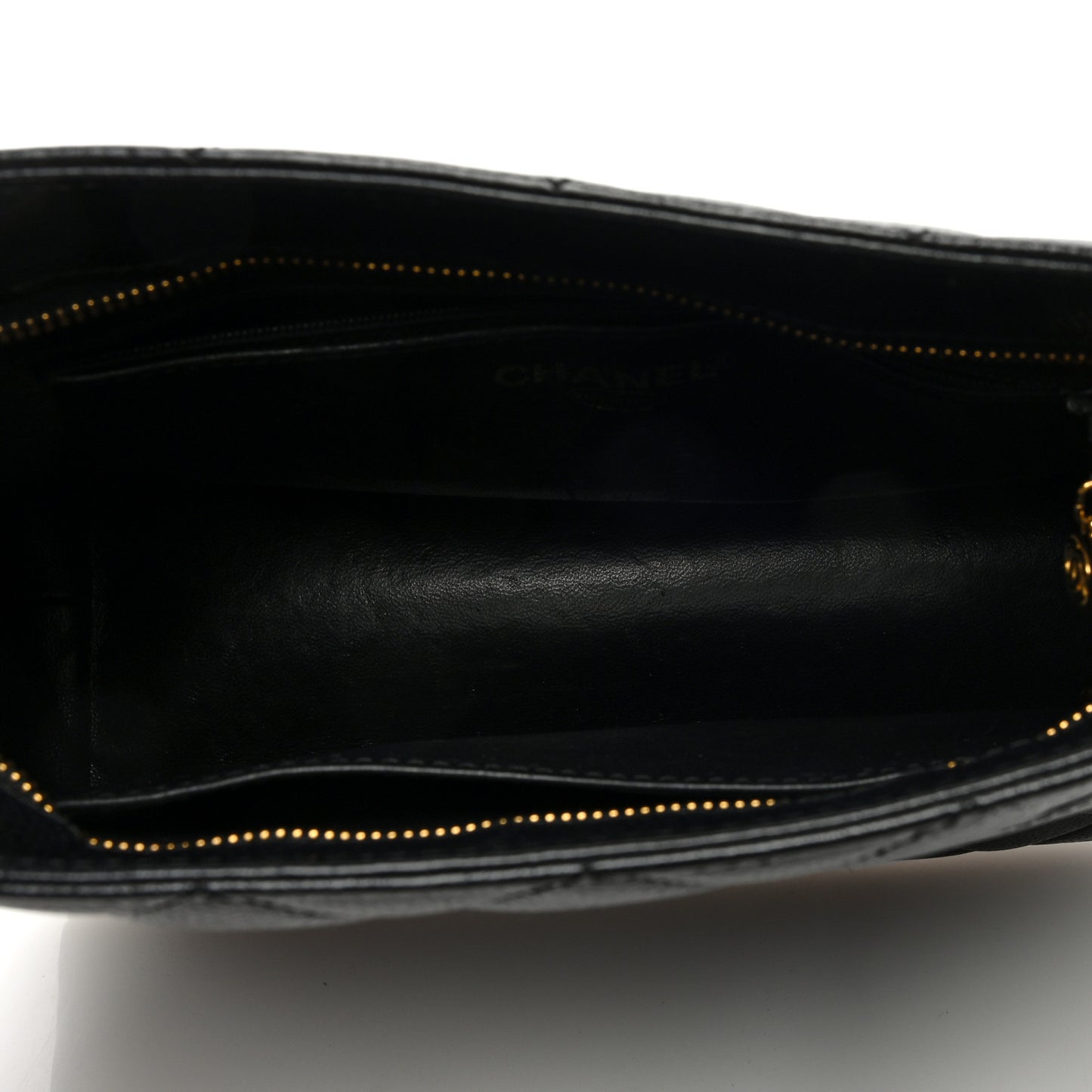 Caviar Quilted Medallion Tote Black