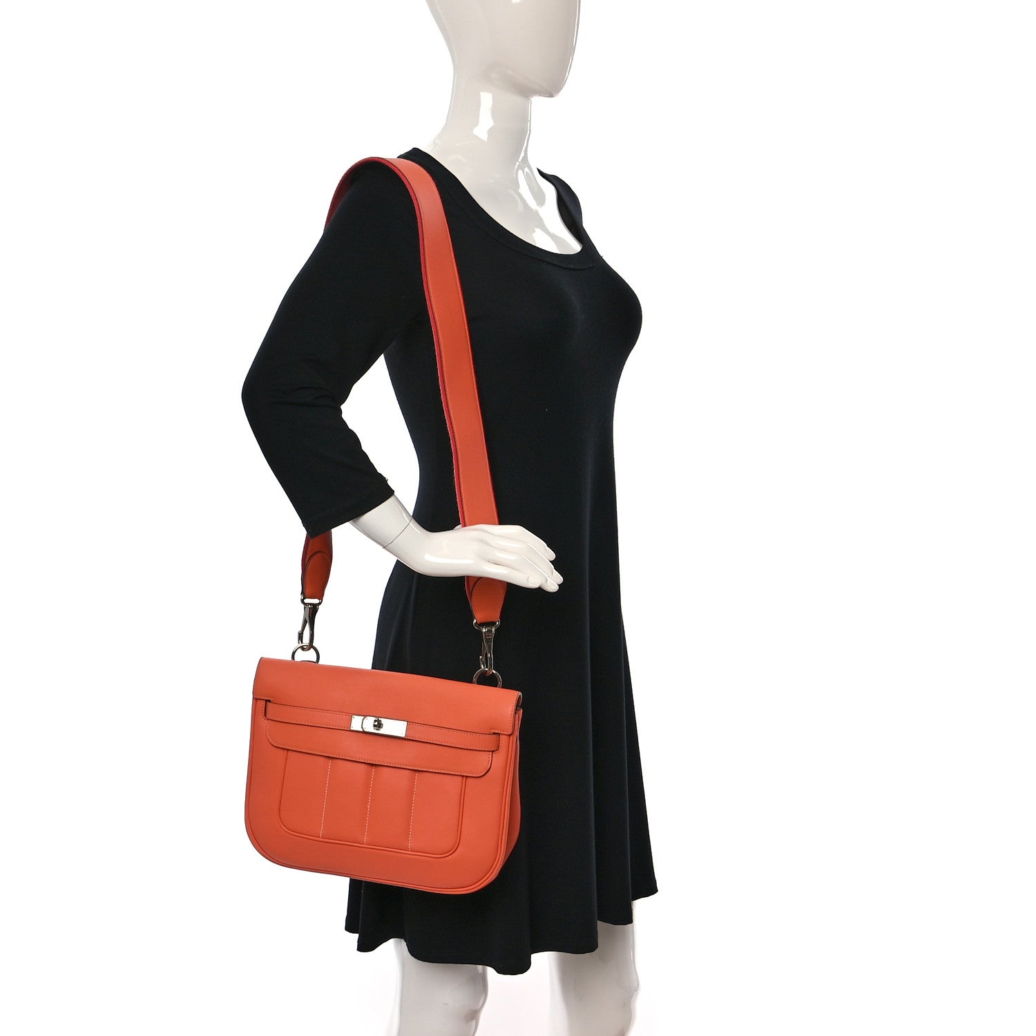 Hermes Swift Sac Berline 28 Crevette 2 of 9