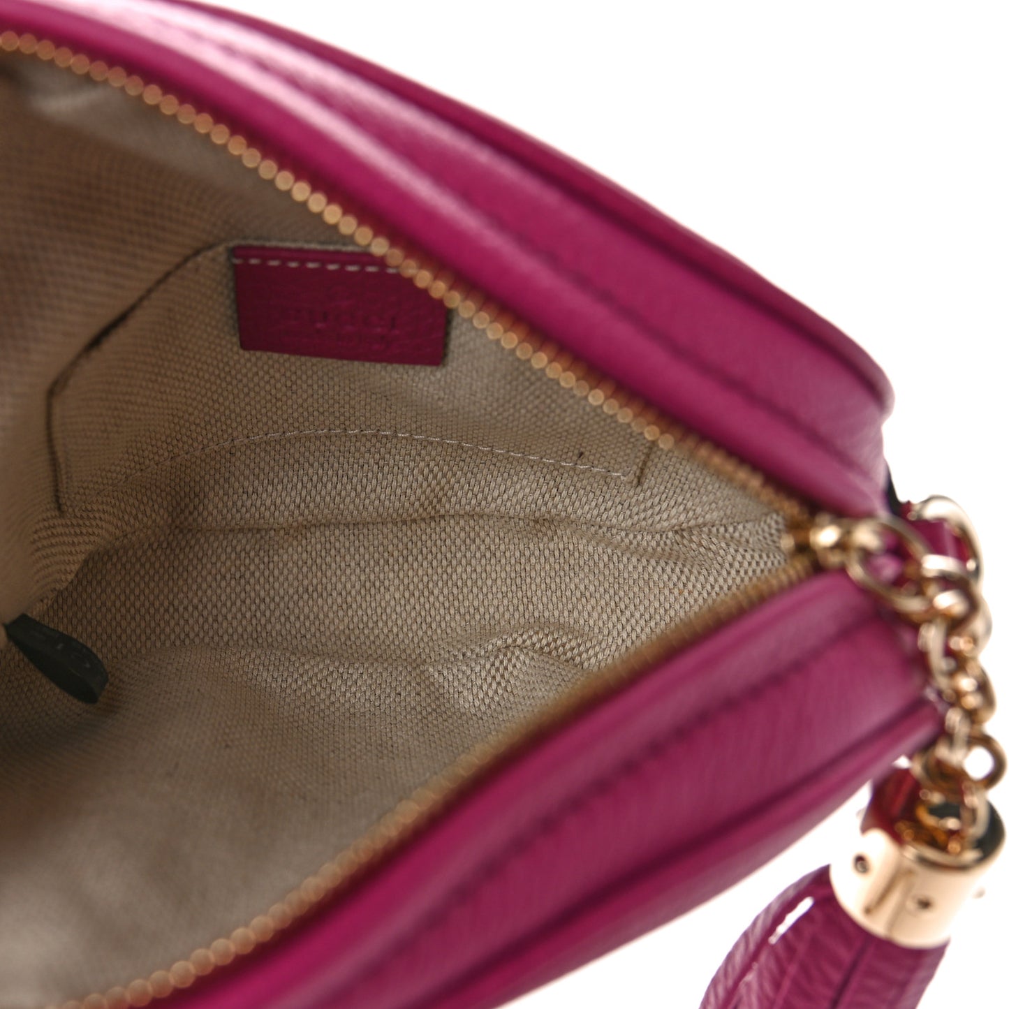 Cellarius Calfskin Mini Soho Chain Bag Bright Bouganville