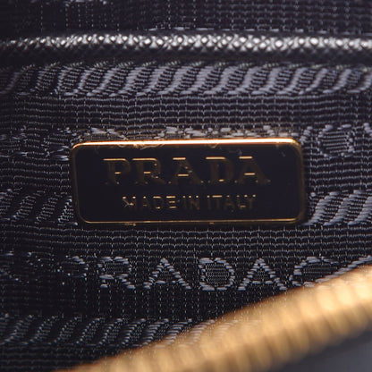 Prada Saffiano Small Camera Crossbody Bag Black 6 of 8
