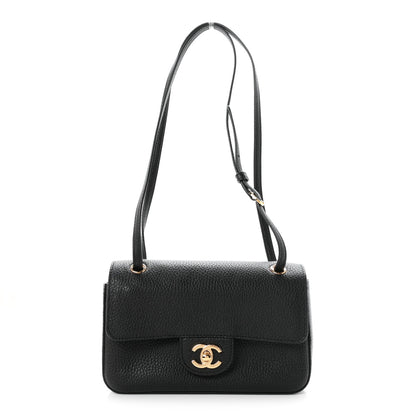 Chanel Grained Calfskin Mini Souplissimo Maxi Flap Black 2 of 21