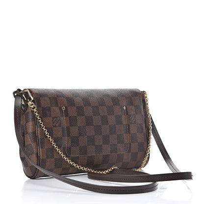 Louis Vuitton Damier Ebene Favorite MM 3 of 14