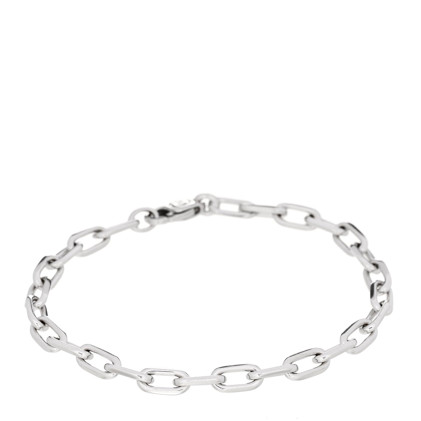 18K White Gold Santos de Cartier Bracelet
