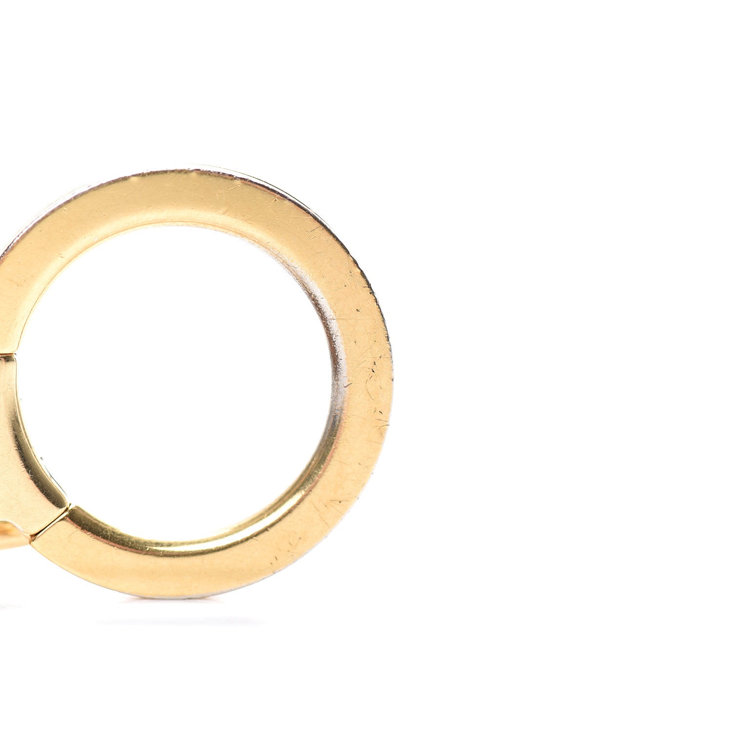 Louis Vuitton Pochette Extender Key Ring Gold 3 of 3