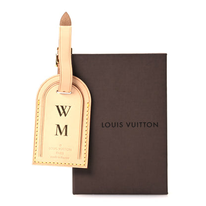 Louis Vuitton Vachetta Luggage Tag 3 of 3