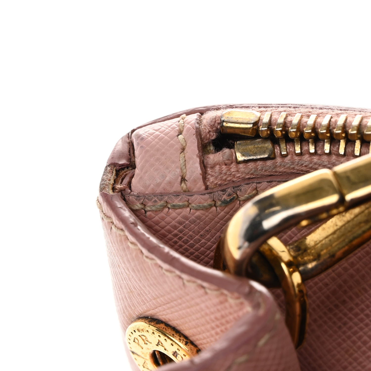 Prada Saffiano Small Galleria Double Zip Tote Orchidea 13 of 14