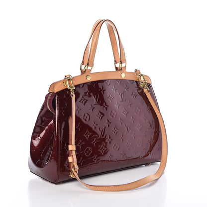 Louis Vuitton Vernis Brea MM Rouge Fauviste 4 of 11