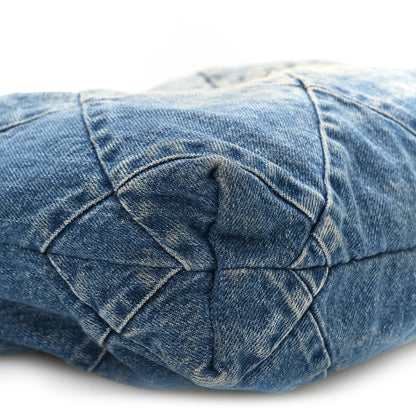 Chanel Denim Quilted Small Chanel 22 Blue 10 of 11