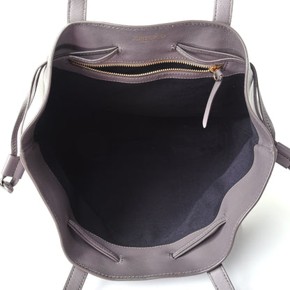 Jimmy Choo Calfskin Barra Tote Grey 5 of 10