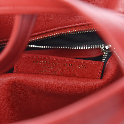 Balenciaga Agneau Small Bazar Shopper Tote Rouge Groseille 7 of 16