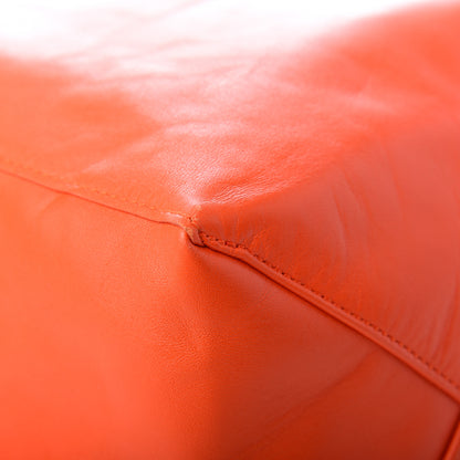 Celine Lambskin Vertical Bi-Color Cabas Fluo Pink Fluo Orange 11 of 11