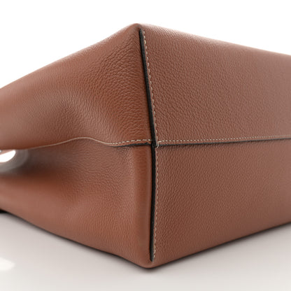 Celine Grained Calfskin Triomphe Medium Cabas Anais Tan 9 of 10