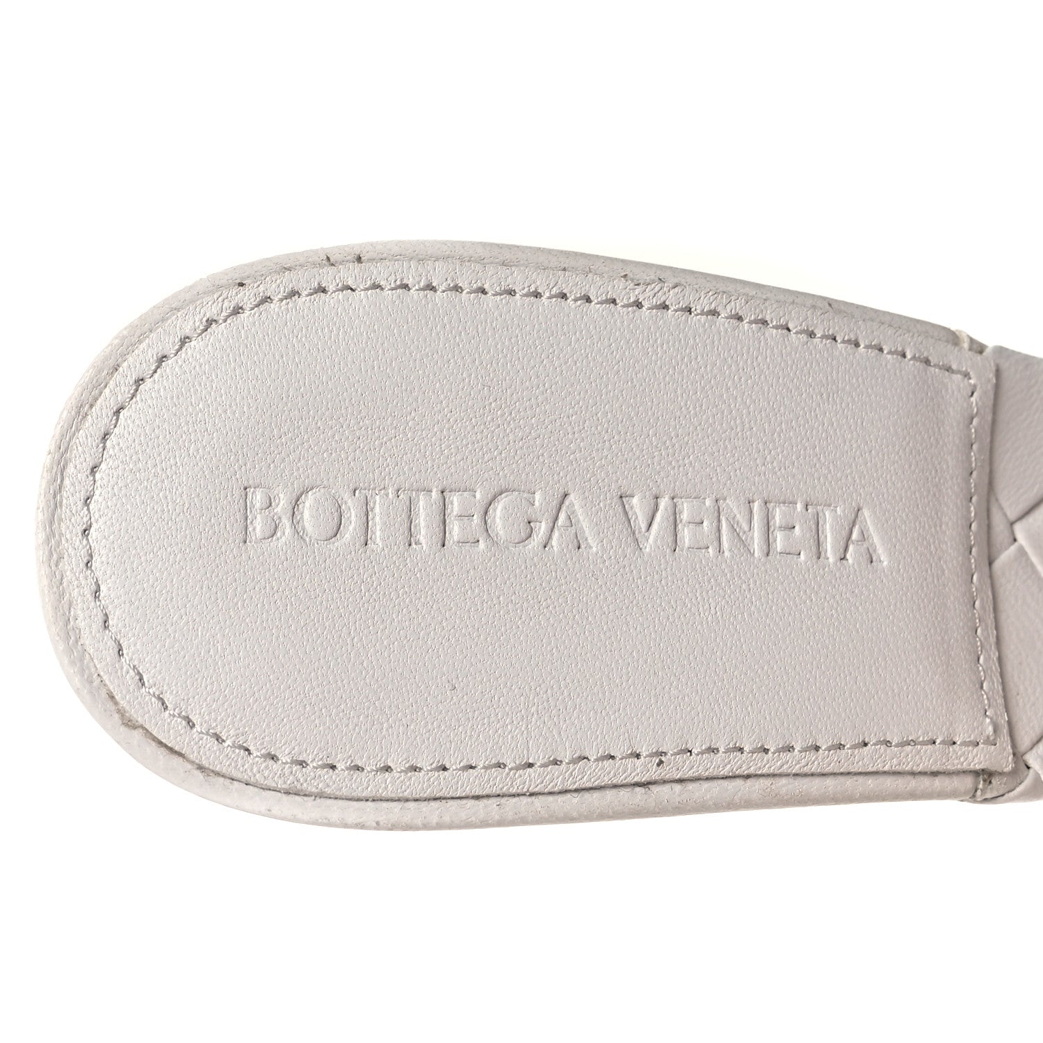 Bottega Veneta Nappa Maxi Intrecciato Lido Mule Sandals 36 Optic White 7 of 8