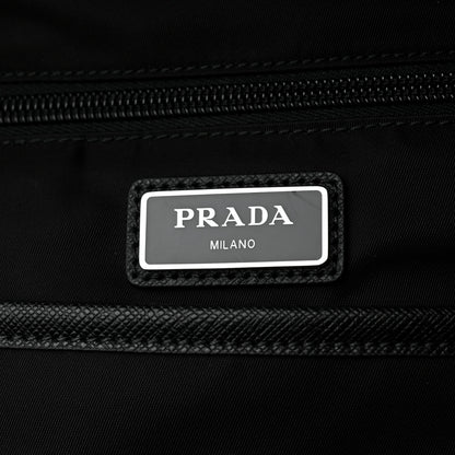Prada Nylon Tessuto Saffiano Backpack Black 6 of 11