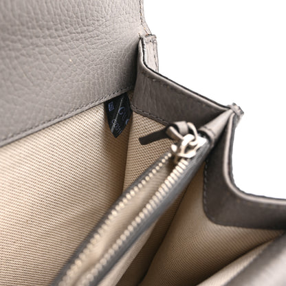 Gucci Pebbled Calfskin Small Dionysus Shoulder Bag Dusty Grey 8 of 12