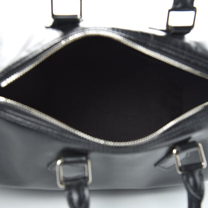 Louis Vuitton Epi Speedy 25 Black 5 of 11