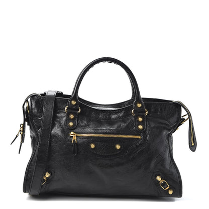 Balenciaga Agneau Giant 12 Gold Hardware City Black 1 of 9
