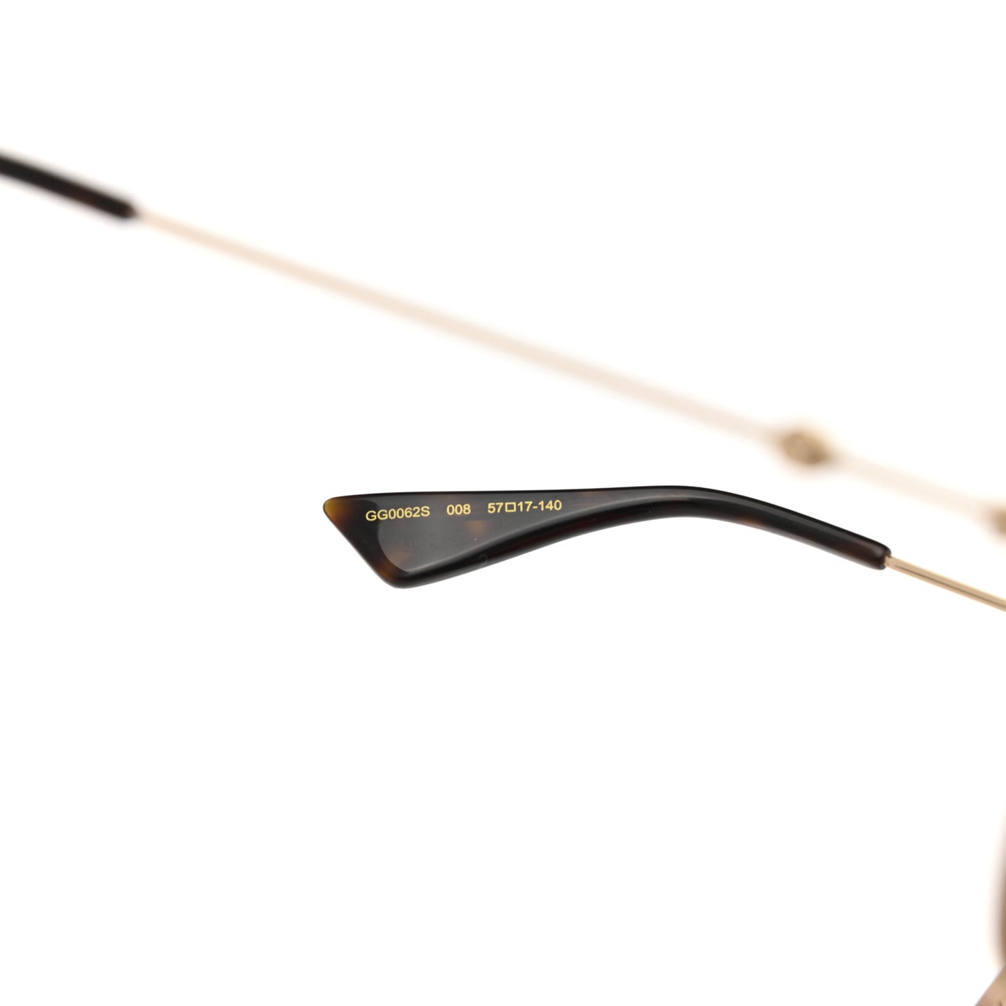Web Aviator Sunglasses GG0062S Green Red