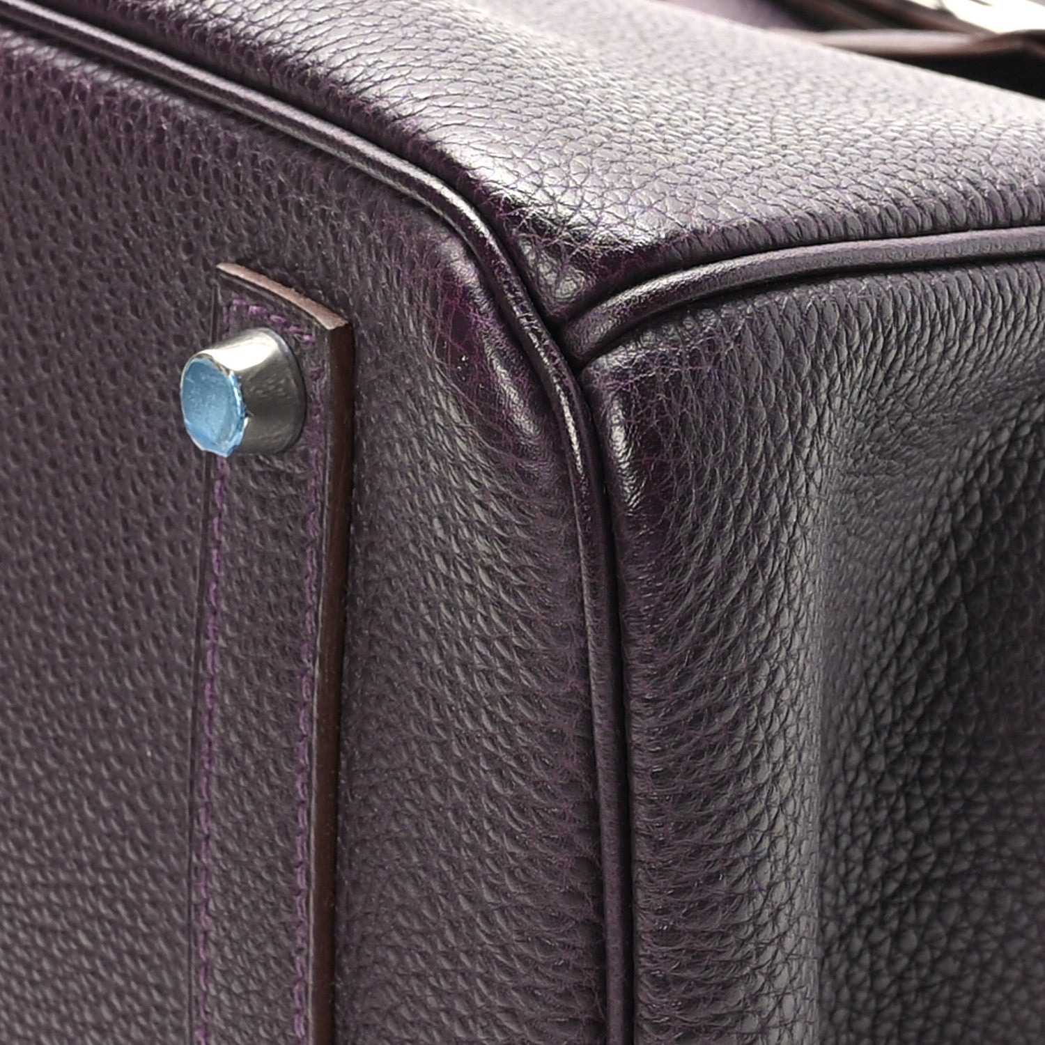 Hermes Togo Birkin 35 Raisin 9 of 11