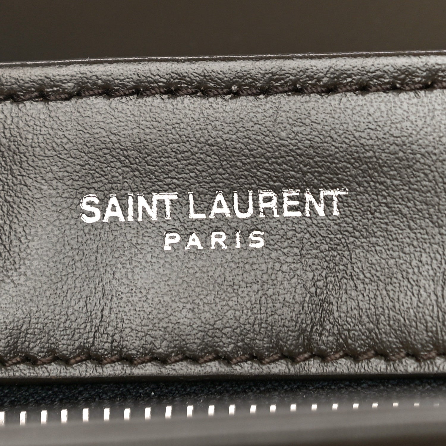 Saint Laurent Calfskin Y Quilted Monogram Toy Loulou Crossbody Bag Faggio 6 of 10