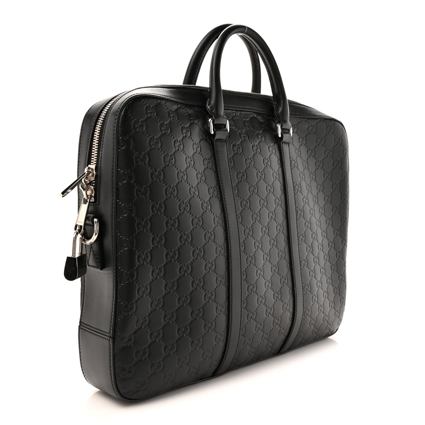 Guccissima Signature Eden Briefcase Black