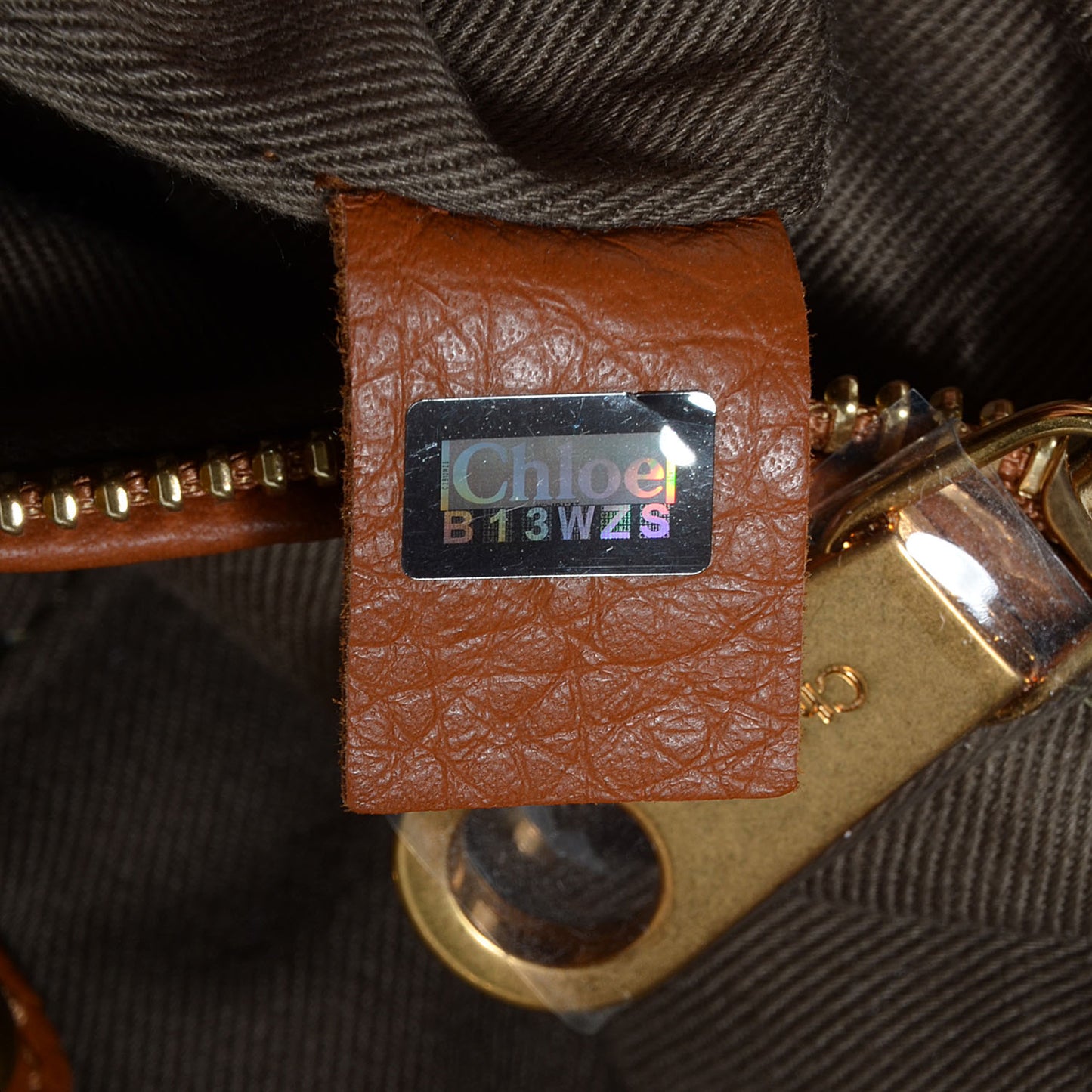 Calfskin Large Marcie Satchel Tan