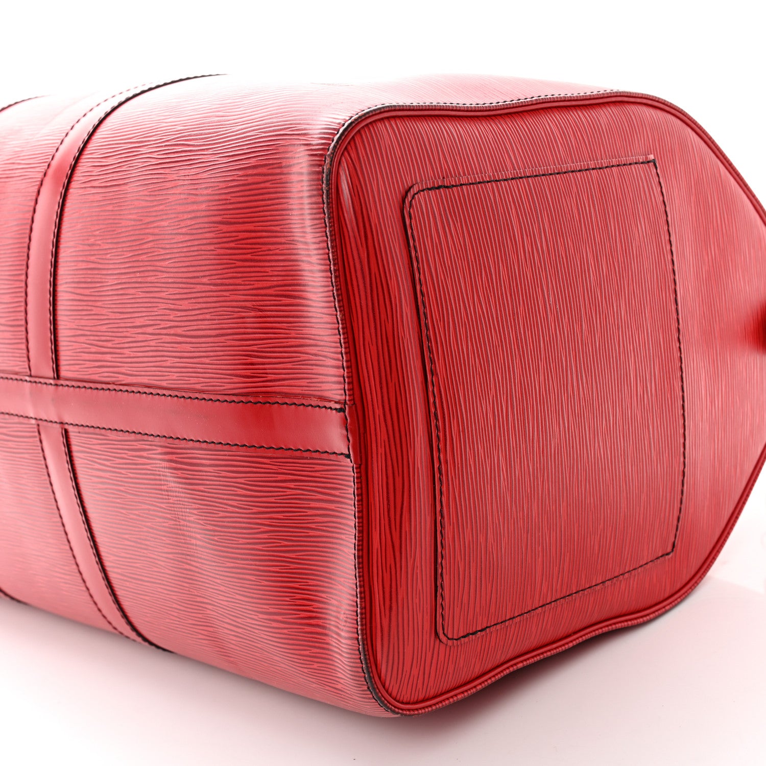 Louis Vuitton Epi Keepall 50 Castillan Red 10 of 12