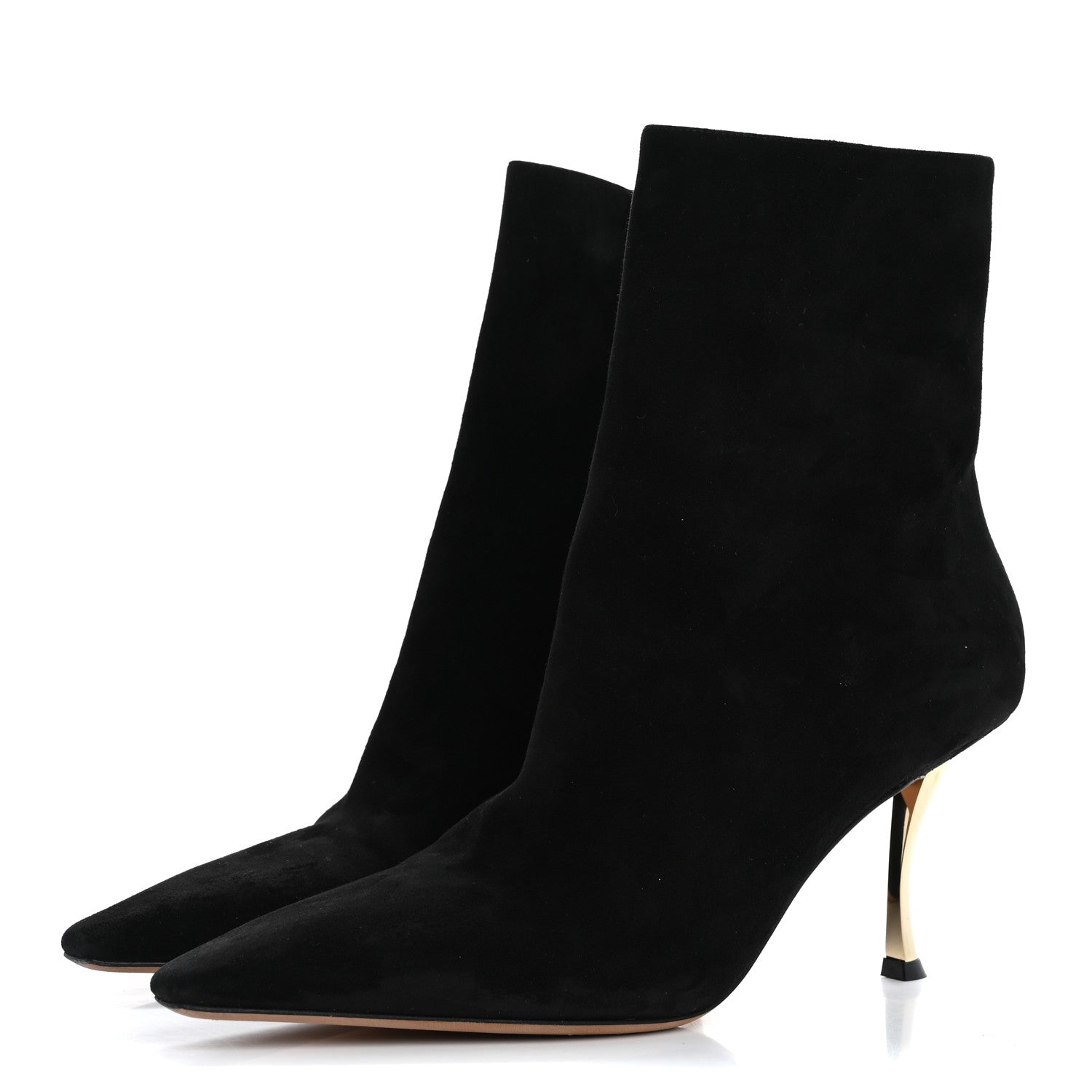 Christian Dior Suede D-Fame Ankle Boots 41 Black 4 of 9