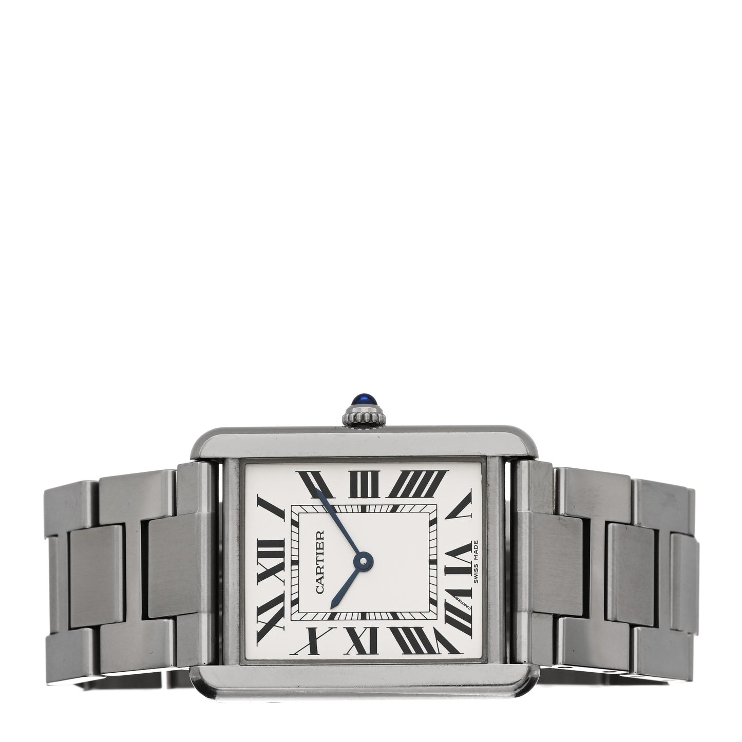 Stainless Steel 27mm Tank Solo Quartz Watch