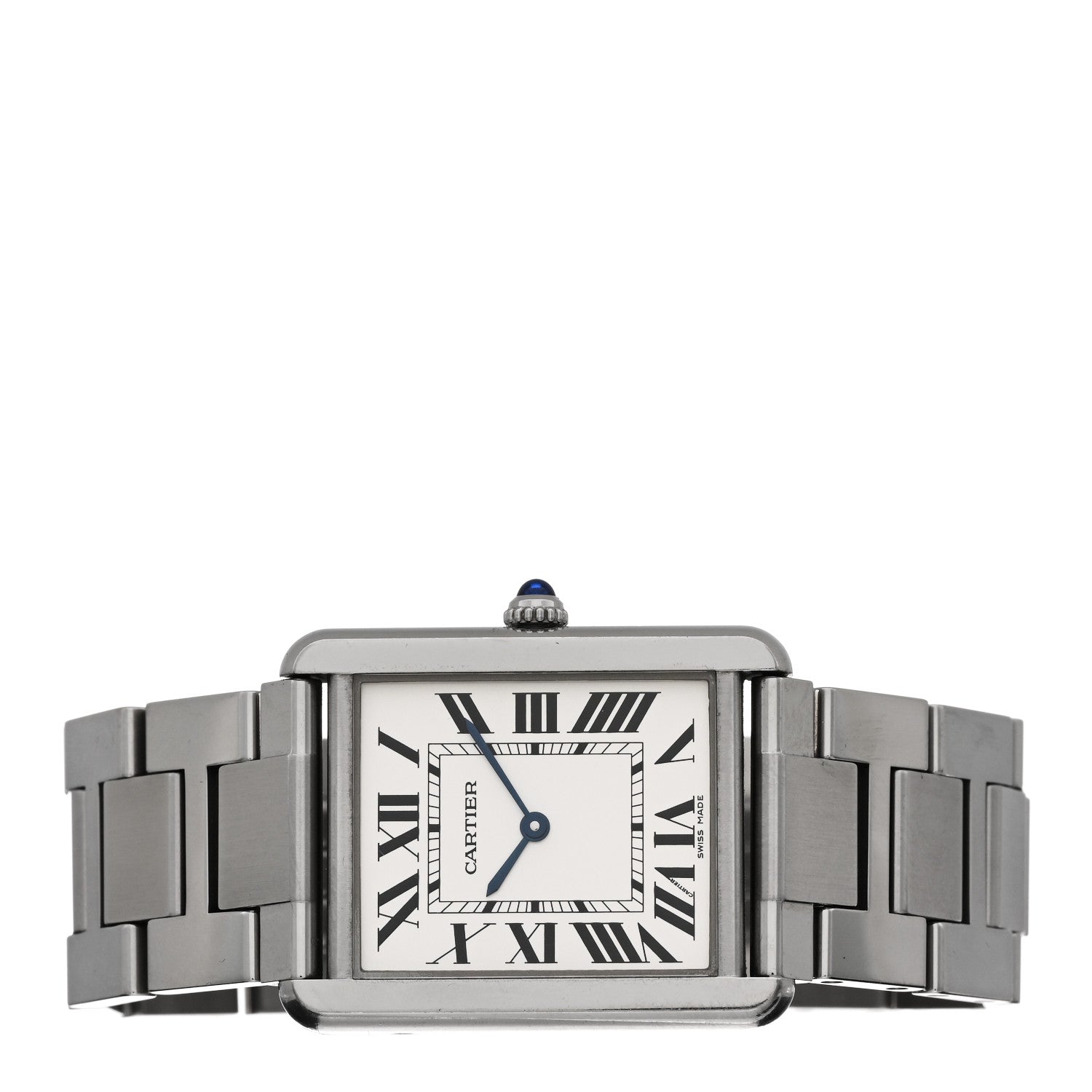 Cartier Stainless Steel 27mm Tank Solo Quartz Watch 2 of 5