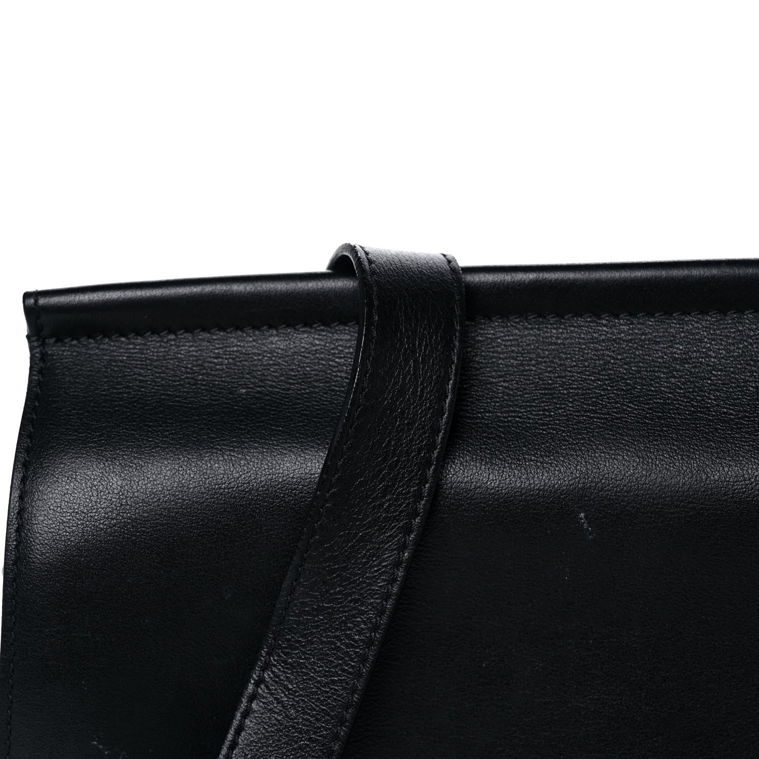 Givenchy Calfskin Mini Infinity Saddle Bag Black 7 of 12