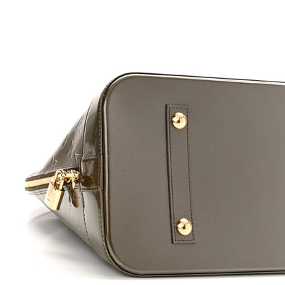 Louis Vuitton Vernis Alma GM Vert Bronze 8 of 10