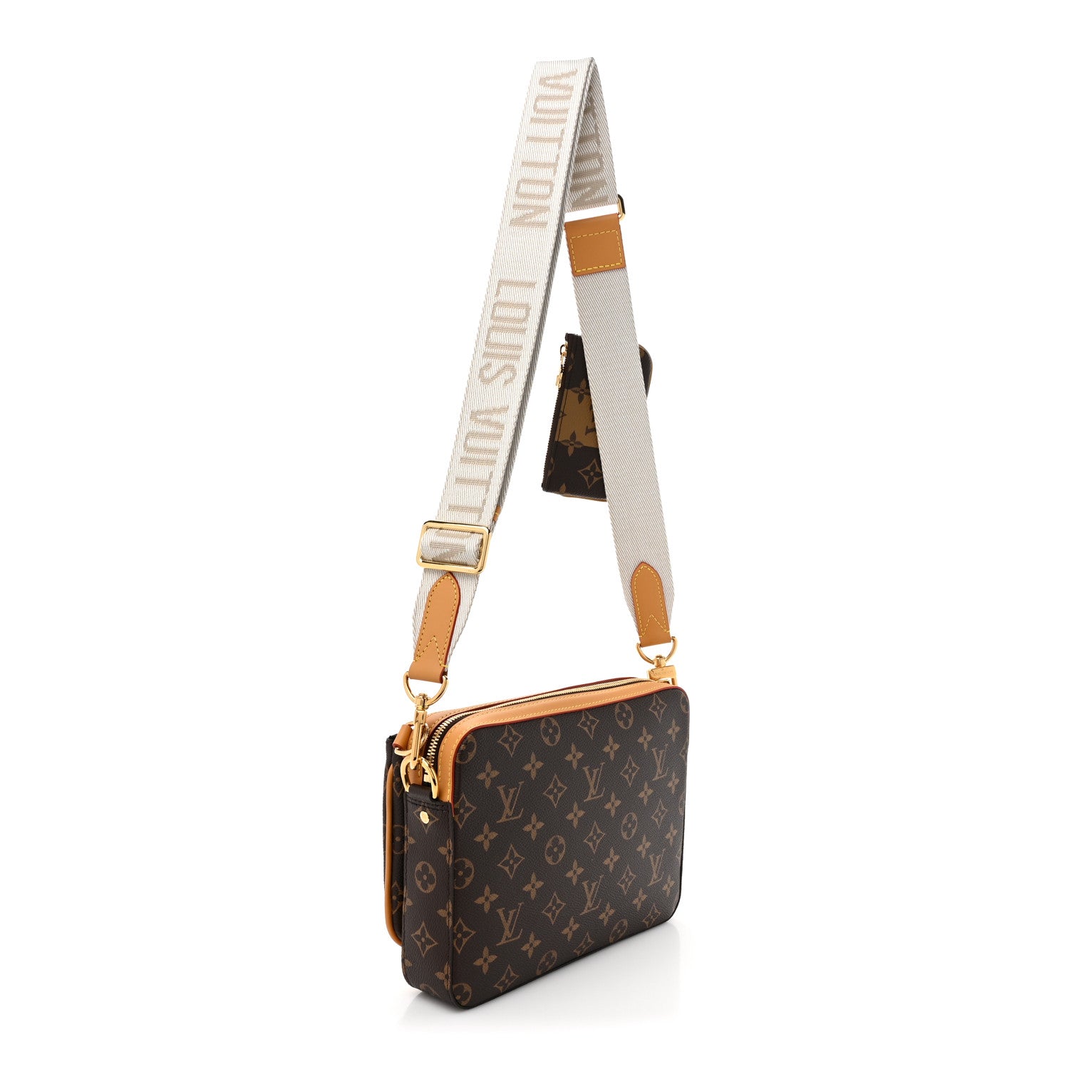 Louis Vuitton LOUIS VUITTON X NIGO Reverse Monogram Stripes Trio Messenger 3 of 11
