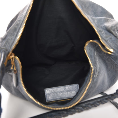 Balenciaga Chevre Giant 21 Gold Hardware Hobo Bleu 6 of 16