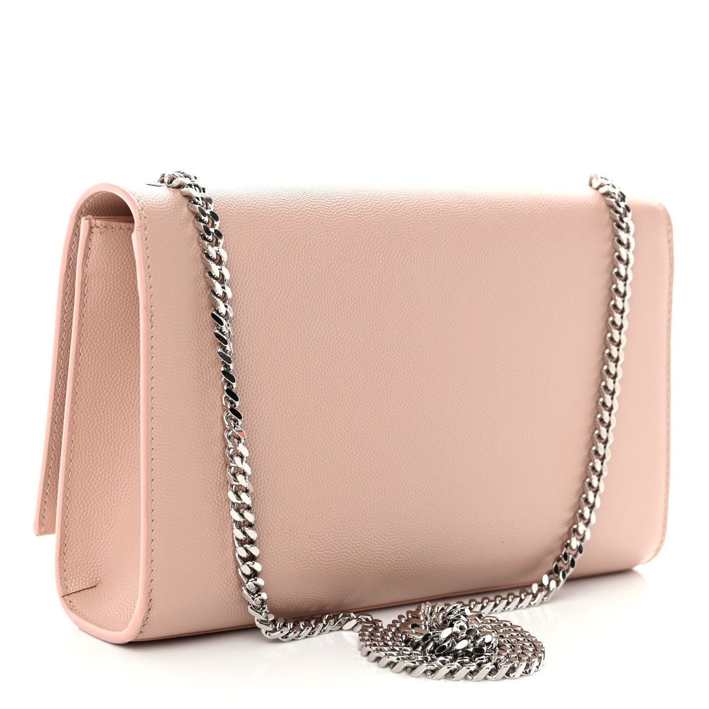 Grain De Poudre Medium Classic Monogram Kate Tassel Satchel Pale Blush