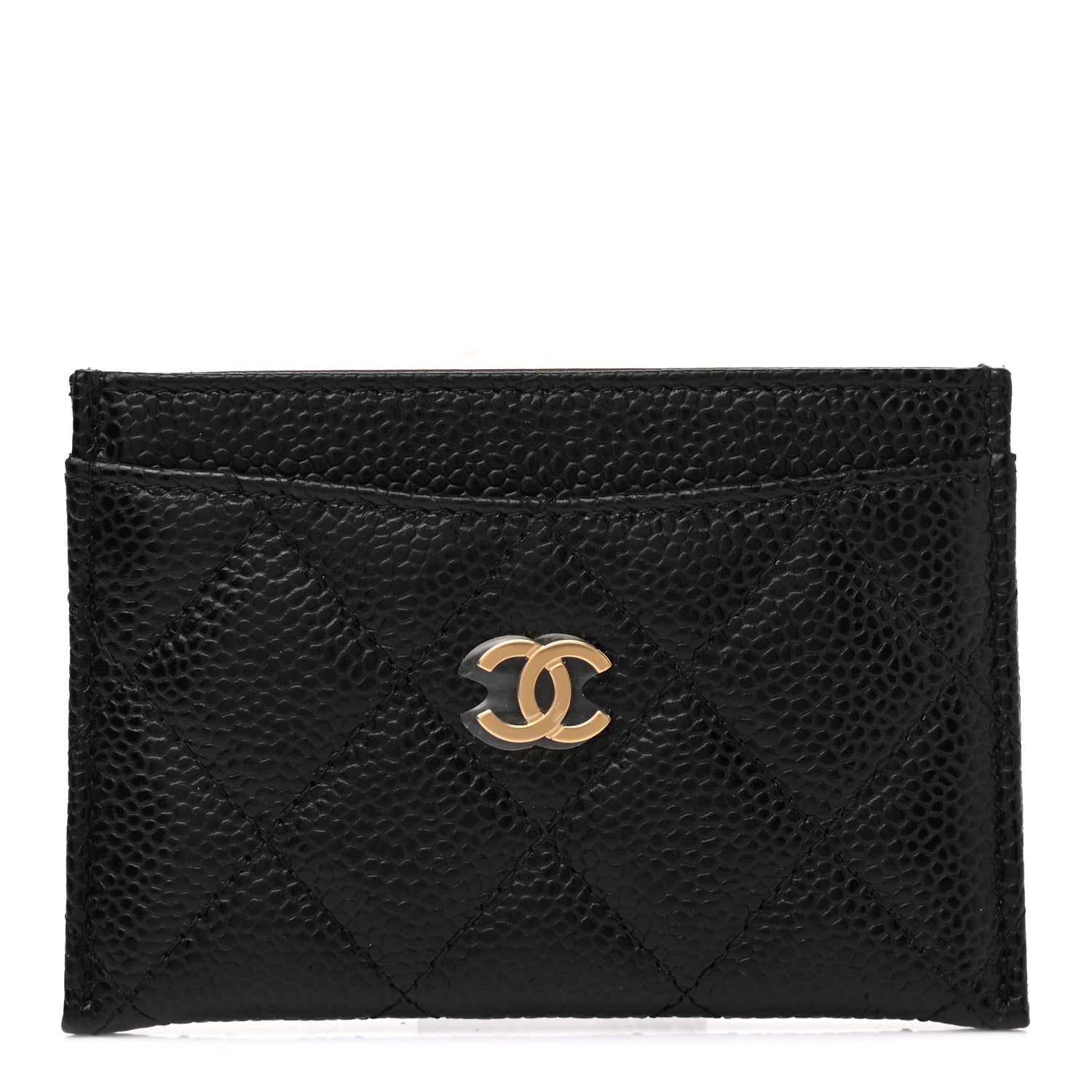 Chanel Caviar Quilted Card Holder Black 1 of 7