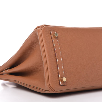Hermes Togo Birkin 30 Gold 6 of 11