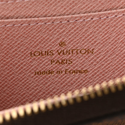 Louis Vuitton Damier Ebene Zippy Coin Purse Rose Ballerine 7 of 10