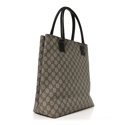 Gucci GG Plus Monogram Small Vertical Tote Dark Brown 2 of 9