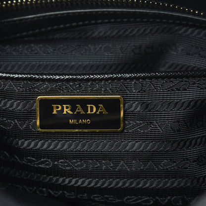 Prada Saffiano Medium Galleria Double Zip Tote Black 8 of 17